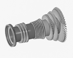 Steam turbine rerating involves developing computer models